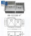 Handmade Square Stainless Steel Sink 60