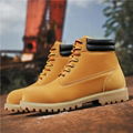 Brand-new Wheat Waterproof leather  Mens Boots 2