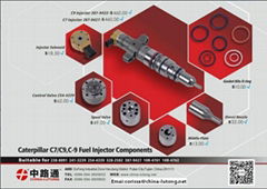 Caterpillar C7 Injectors and C9 Injector