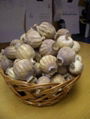 Dried poppy pods