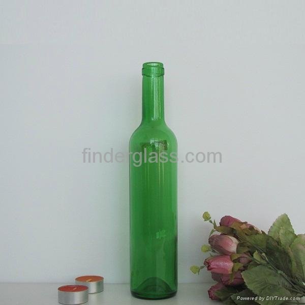 wholesale glass wine bottles 500ml empty 500ml cork top anqitue green bordeaux w 2