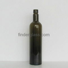 Extra Virgin Grade olive oil glass bottle