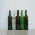 750ml olive green bordeaux wine bottle 2
