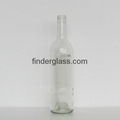 Screw cap wine glass bottle 1