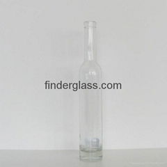 375ml clear and transparent  ice wine bottle