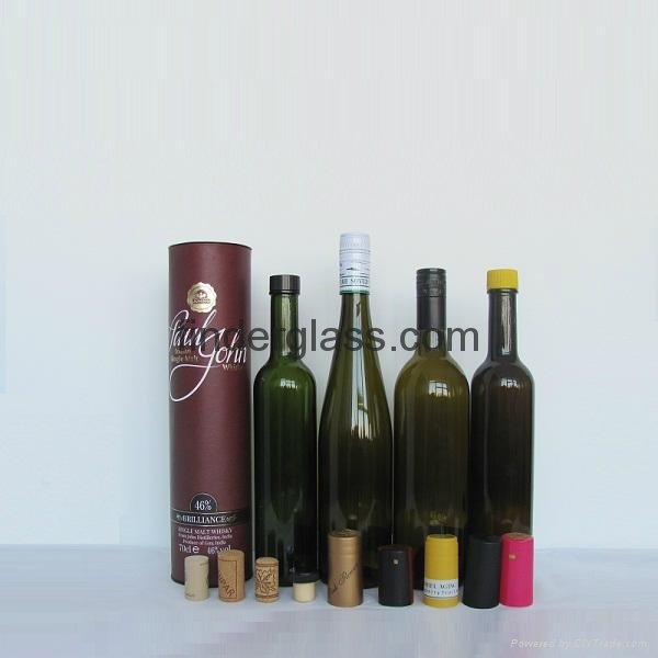 750ml cork finish wine  bottle 3