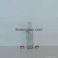 BVS finish 375ml clear and  green wine glass bottle 5