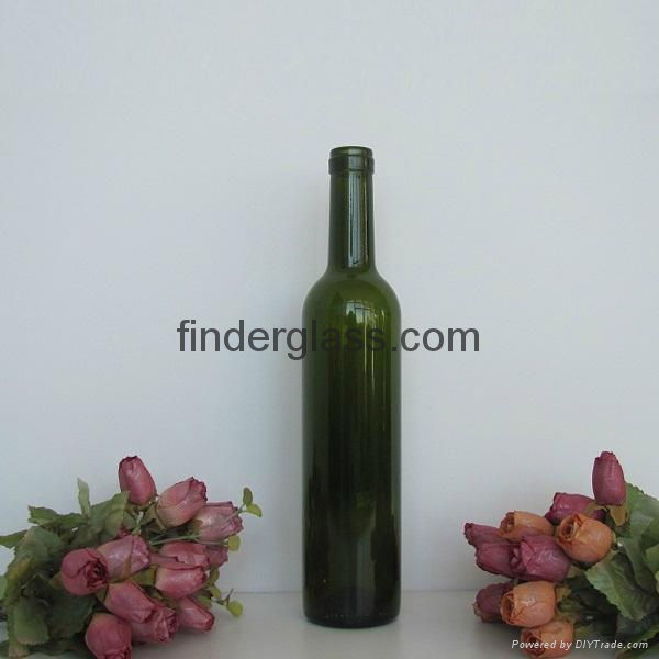 high quality corked wine glass bottle 2