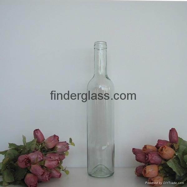 high quality corked wine glass bottle 5