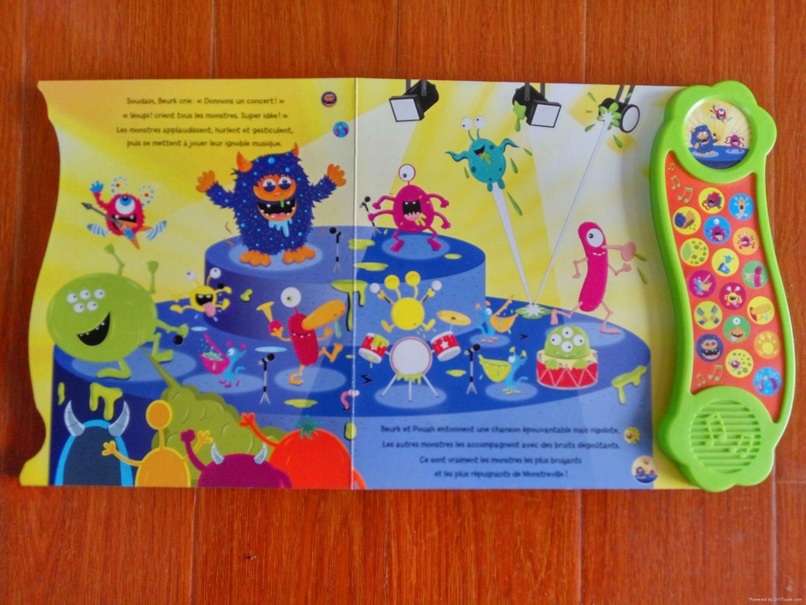 Waterproof high quality Children story tale sound book 2