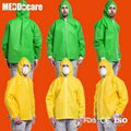 PP SMS PPE Non Woven Hooded Jacket