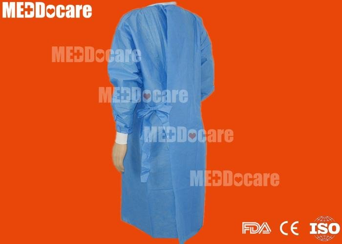 Hospital Medical Sterilized Scrub Surgeon Gown Disposable Cloth Surgical Gowns w 3