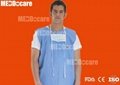 Disposable Non Woven Nurse Gown Hospital Exam Patient Gown 2