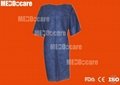 Disposable Non Woven Nurse Gown Hospital Exam Patient Gown 4