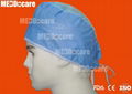 Disposable hospital surgical medical surgeon nurse doctor cap 3