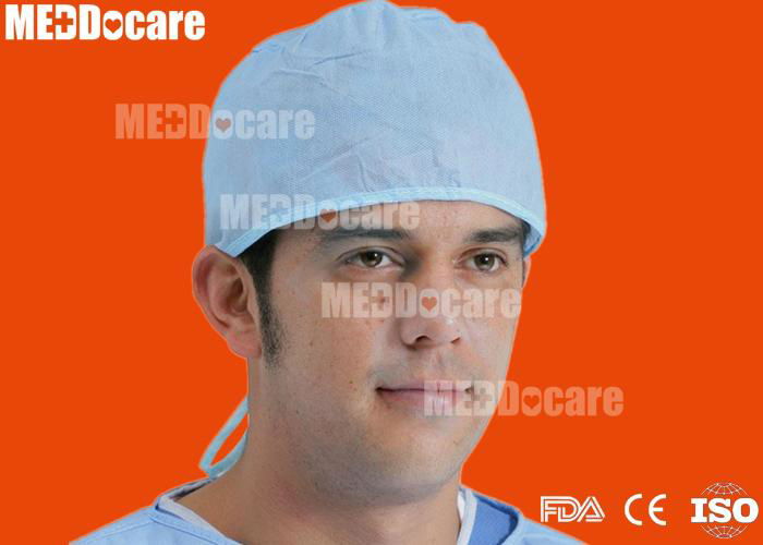 Disposable hospital surgical medical surgeon nurse doctor cap 4