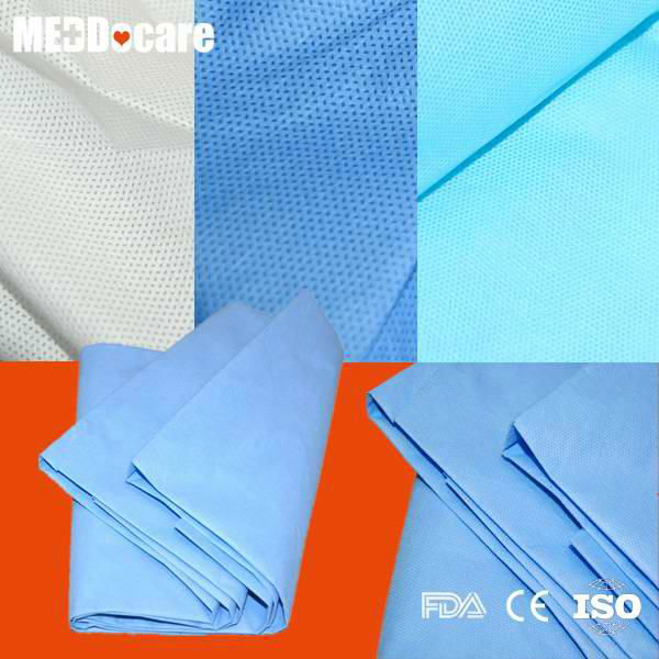 Protective Hotel Homeuse PE CPE Mattress Cover Disposable PP SMS Bed Sheets Manu