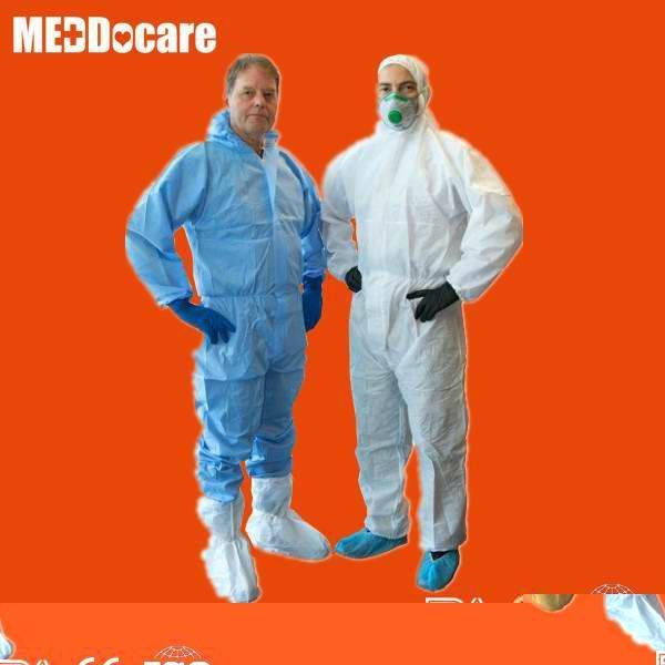Sell disposable PP white work coverall 2