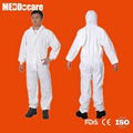 Sell disposable PP white work coverall 1