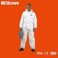 Sell disposable PP white work coverall 4