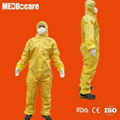 Sell polypropylene non woven sms coveralls 4