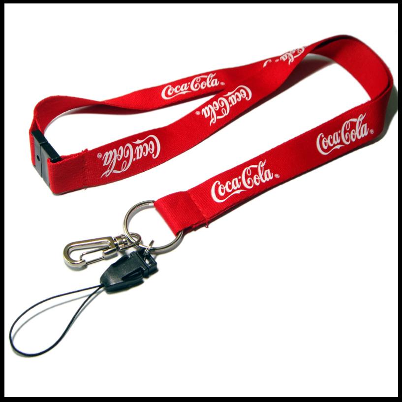 Factory direct sales printing custom logo polyester lanyards for card holder 2