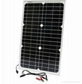 Premium quality mono crystalline 25 w solar panel