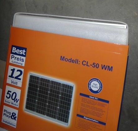PREMIUM Europe Quality 50w SOLAR charging kit  monocrystalline panel
