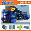 QT4-24  semi-automatic  concrete block making machine  2