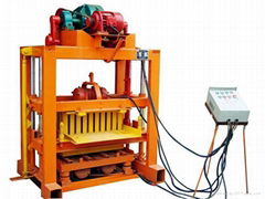 QT4-40 manual concrete cement block making machine for small business