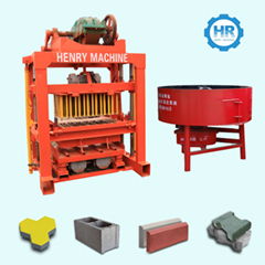 Qtj4-40 concrete block making machine