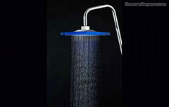 LED overhead showerhead square one