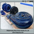 Wear Resistant Centrifugal Slurry Water Treatment Metal Lined Centrifugal parts