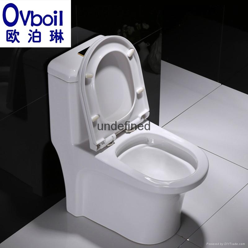 潮州陶瓷廠家直銷馬桶連體節水座便器超漩虹吸坐廁大便器 5