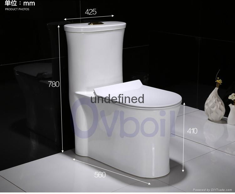 马桶陶瓷连体座便器洁具卫浴节能坐厕承接酒店工程OEM 5