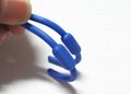 Spring Waterproof Rfid Laundry Tag Silicone Washable Rfid Clothing Tags 1