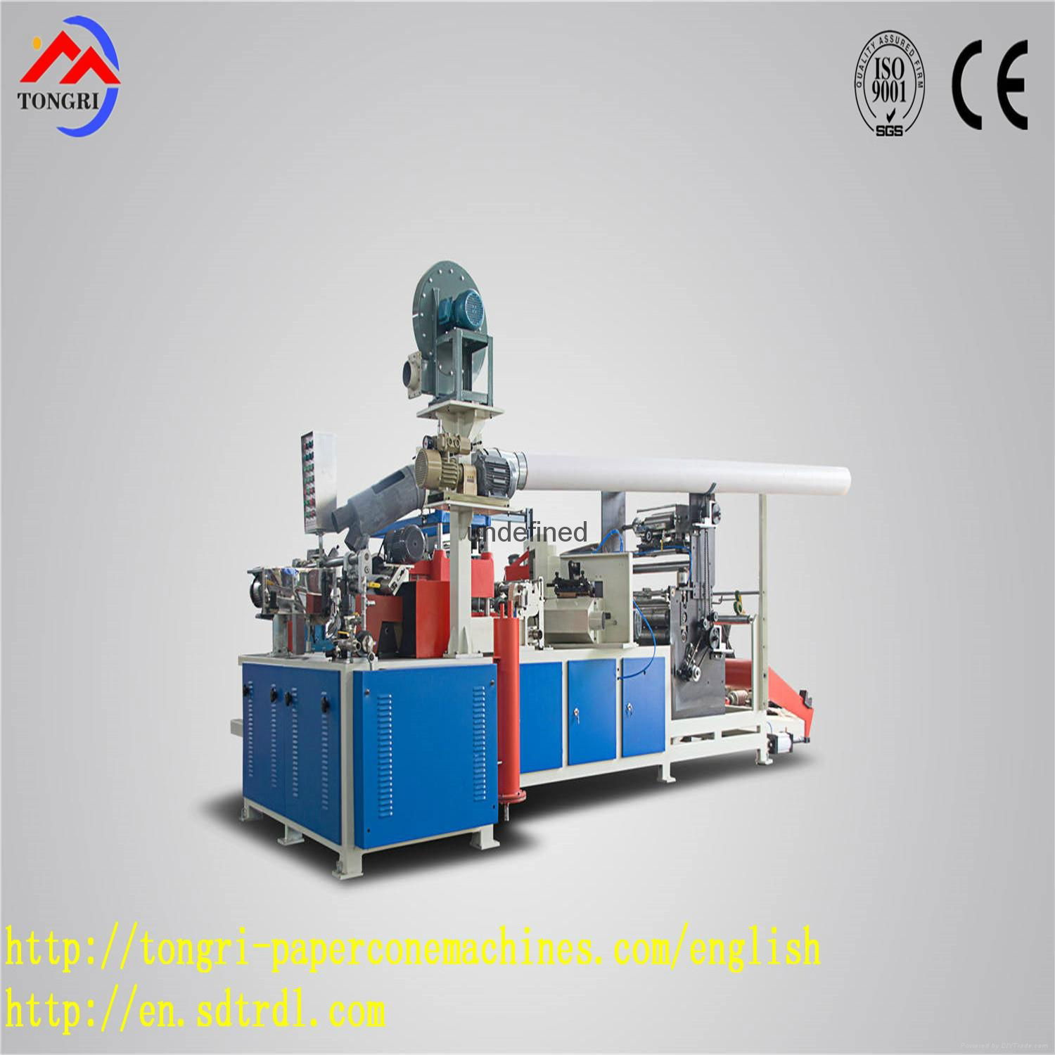 TRZ-2012 full automatic conical paper tube production line reeling part