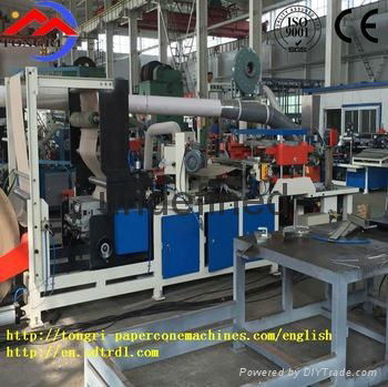 TRZ-2012 full automatic conical paper tube production line after finishing part 2