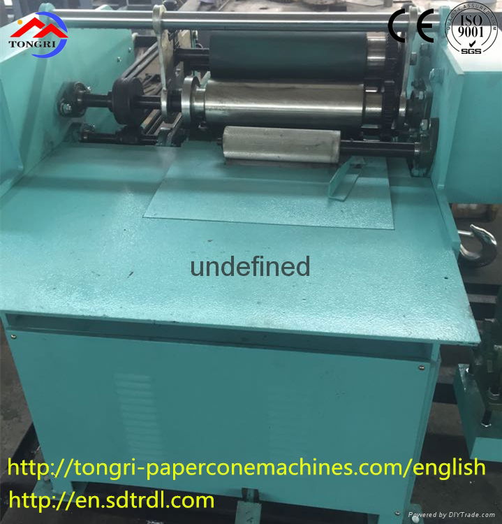 Semi-automatic conical paper tube production line