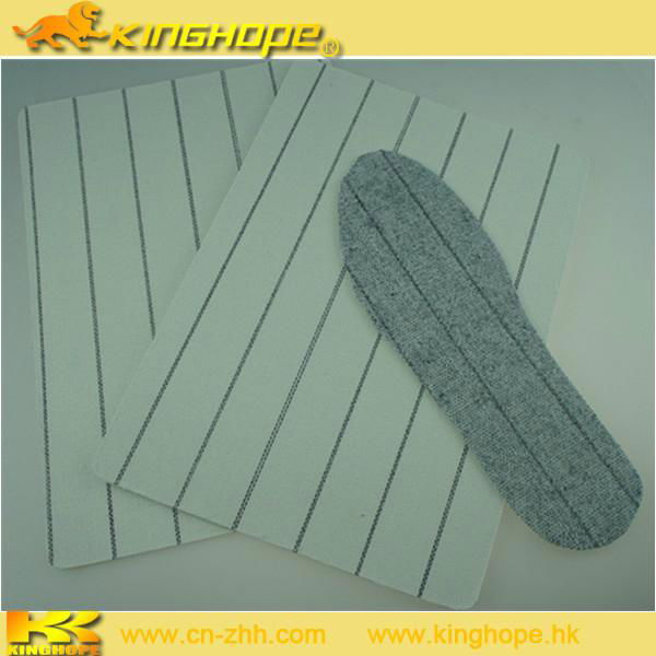 shoe material nonwoven Stripe insole board