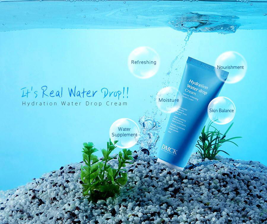 DMCK Hydration Water Drop Cream - effective moisturizing last step cream 2