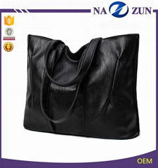 2017 Most popular korean style women tote handbags fashion leather lady bags