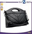 2017 Stylish female fashion bags handbags pu leather lady messenger shoulder bag 2