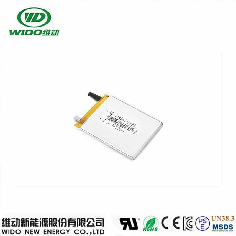 li-ion battery 3.7v 1350mah 414661 rechargeable lithium polymer battery