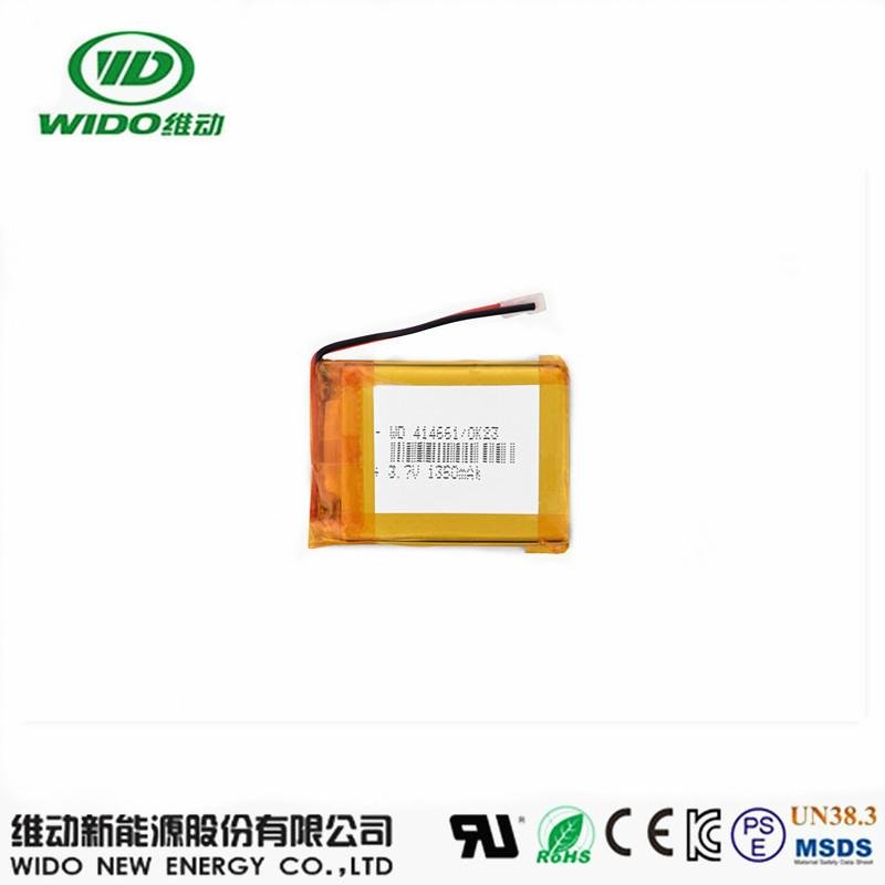 li-ion battery 3.7v 1350mah 414661 rechargeable lithium polymer battery 3