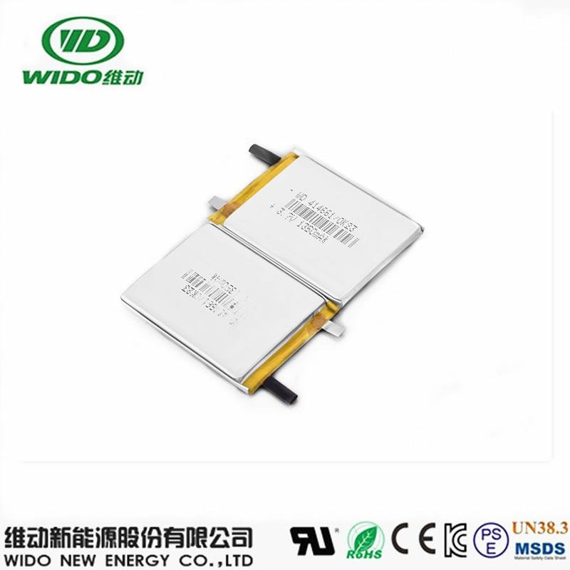 li-ion battery 3.7v 1350mah 414661 rechargeable lithium polymer battery 4