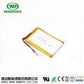 lipo battery 3.7V 4400mah 745590 rechargeable li-polymer battery for electronic 2