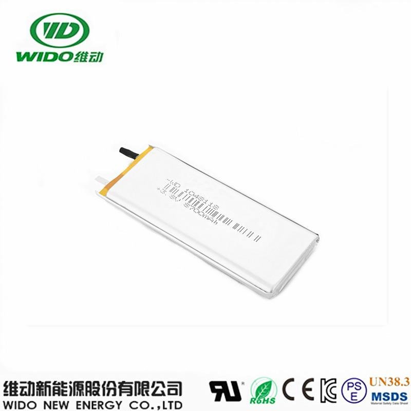 Rechargeable battery 3.8v 8700mah 1048118 li-polymer battery  