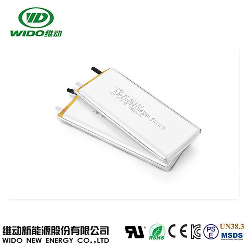 Rechargeable battery 3.8v 8700mah 1048118 li-polymer battery   2