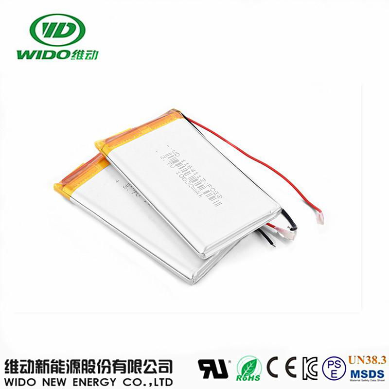 lipo batteries 3.7v 10000mAh Li-ion battery cell 1164113 for Power Bank 3